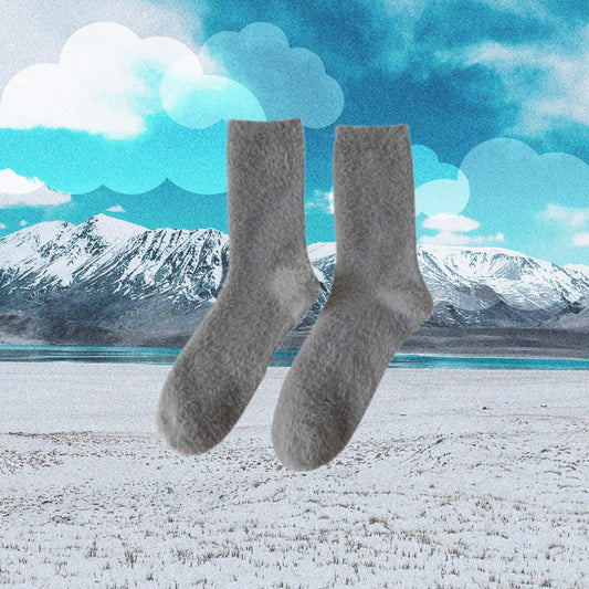 Lépolar yeti socks Lé soft stone