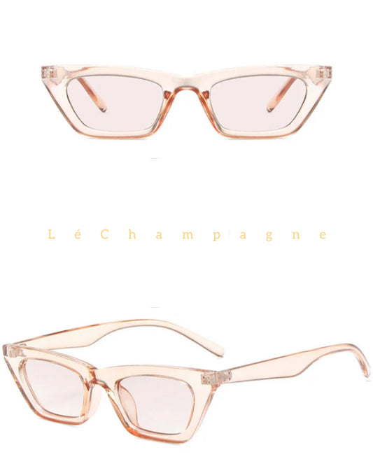 LéChampagne cat eye shades