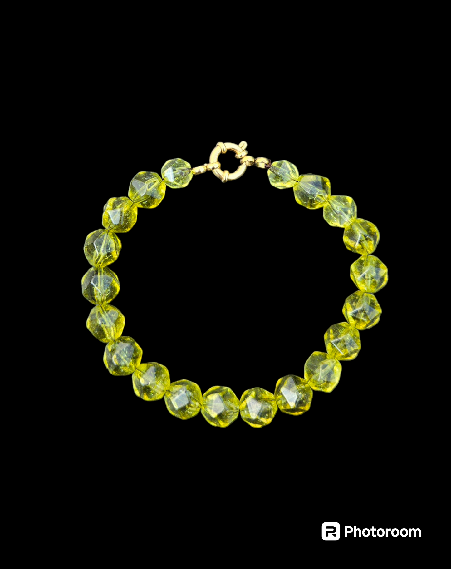 Paradox Green- Handcrated bracelet.SELV