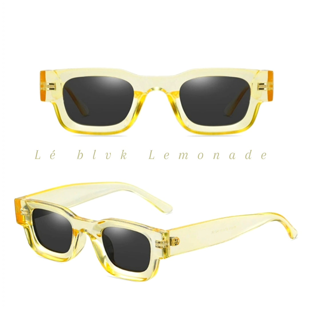 Blvk Lémon sqare frame sunglasses.